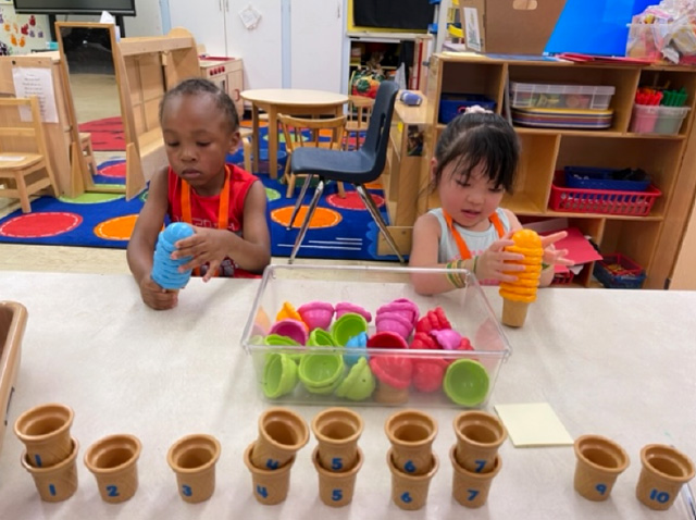Youth get prepared for kindergarten in the summer program Count Down to Kindergarten!